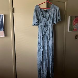 Blue life gown
